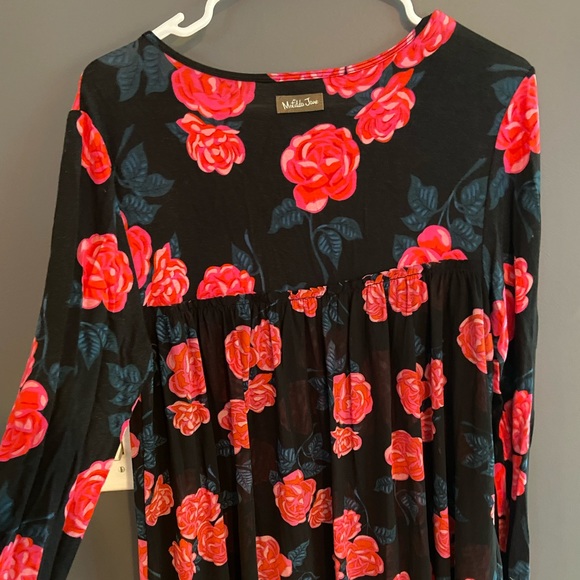 Matilda Jane Winter Blossoms blouse - size small - Picture 2 of 2